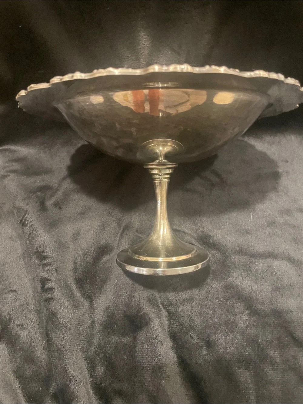 Oneida polished compote