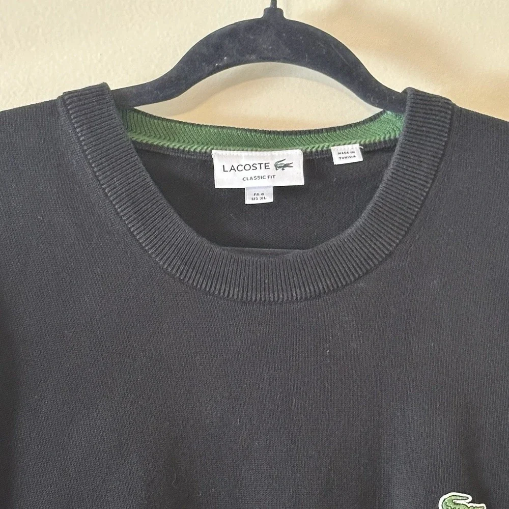 Lacoste men black