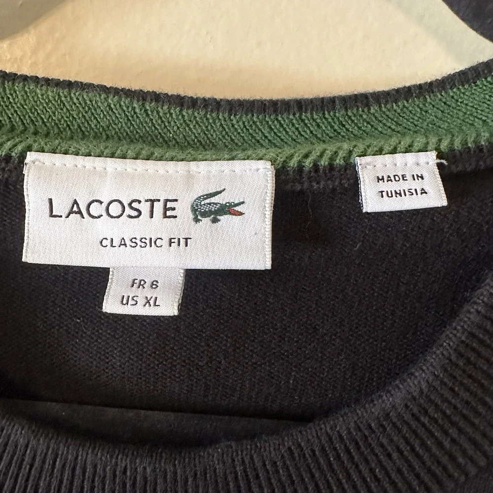 Lacoste men black