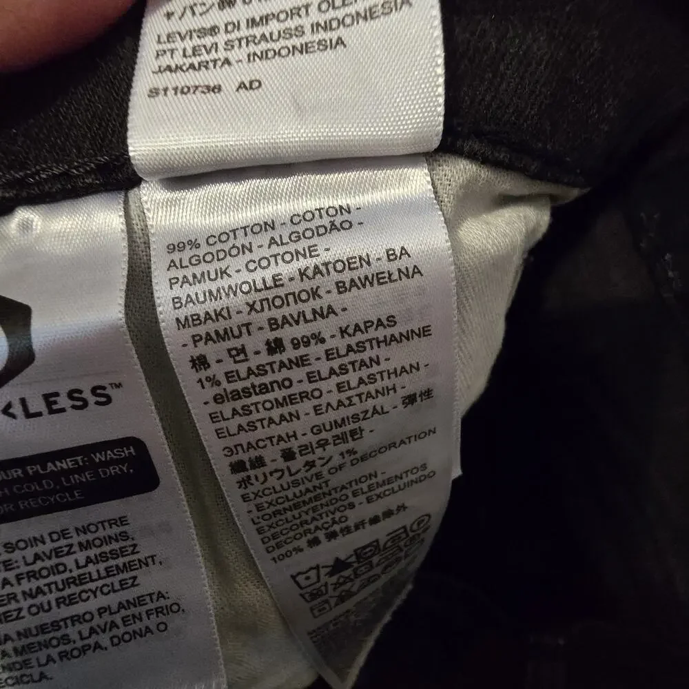 Levis levi black