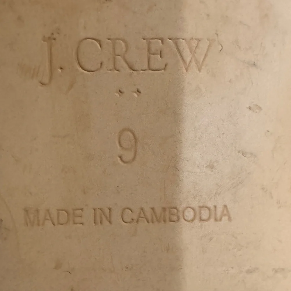 J. Crew Factory crew green