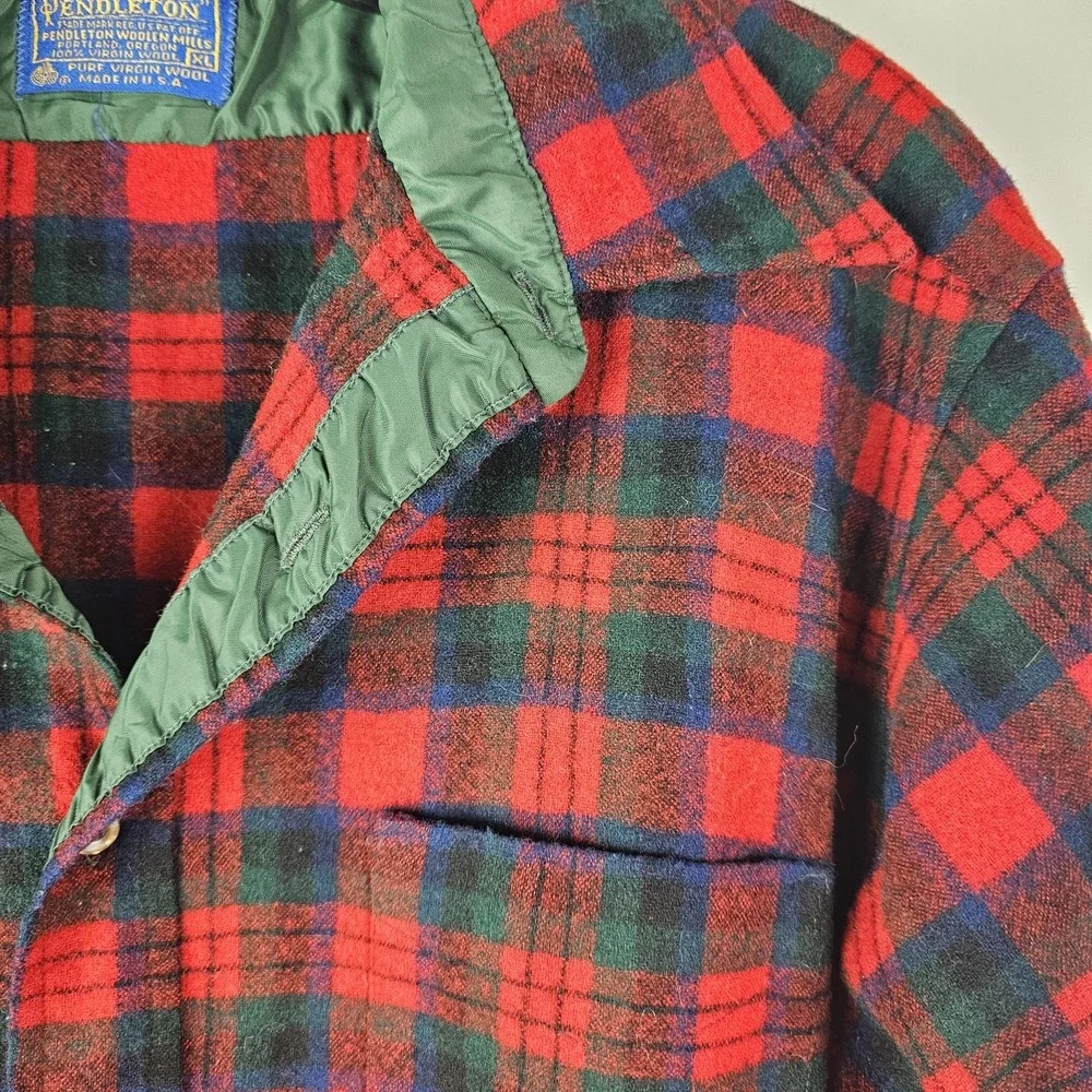 Pendleton red plaid