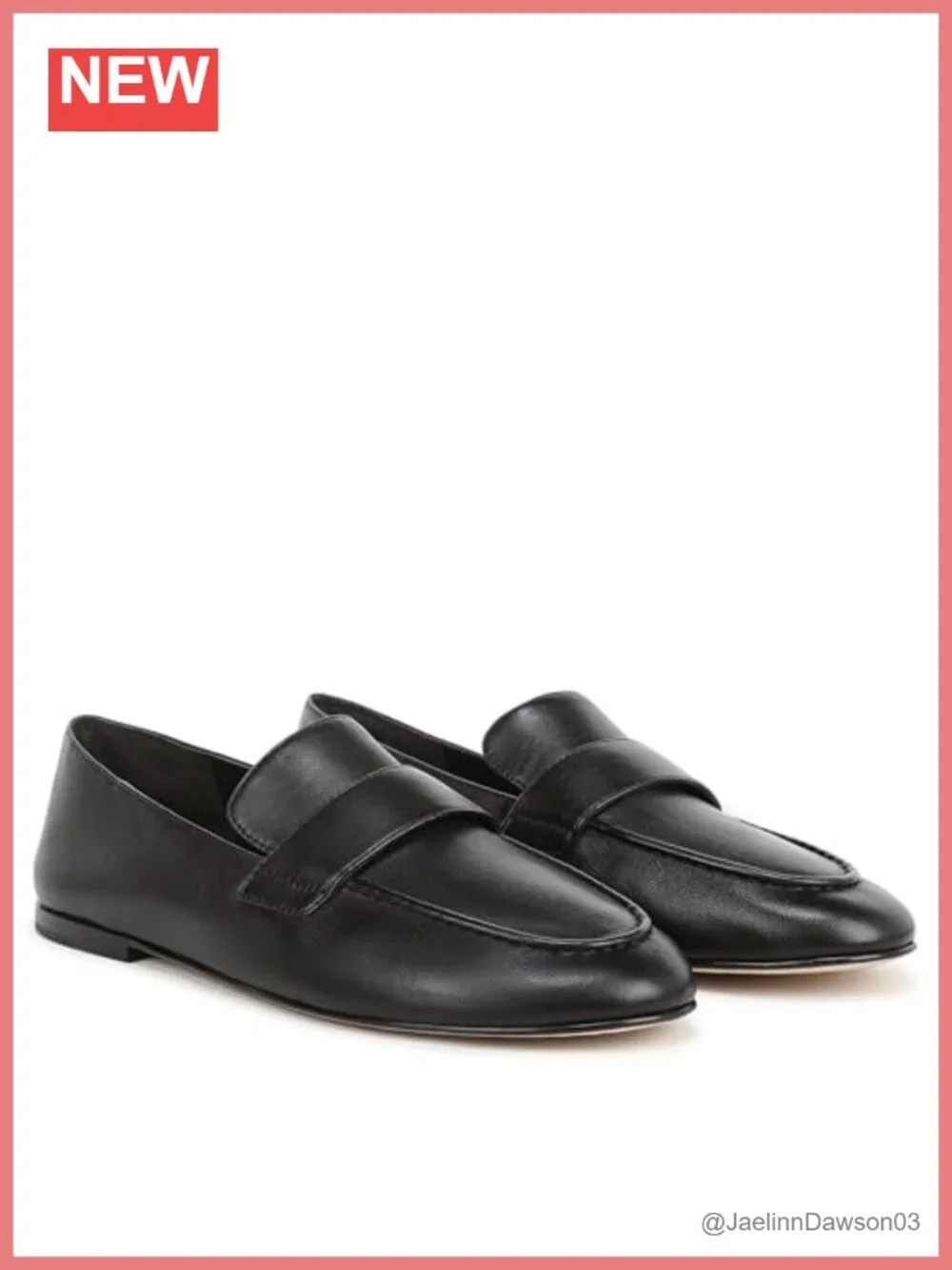 Vince Tommi Leather Suede Slip-On Loafer Moc Shoes