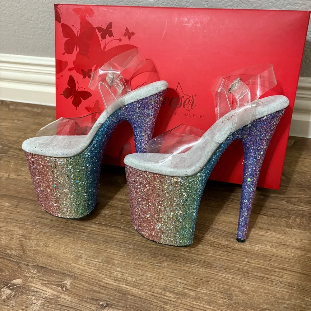 Pleaser bold platform