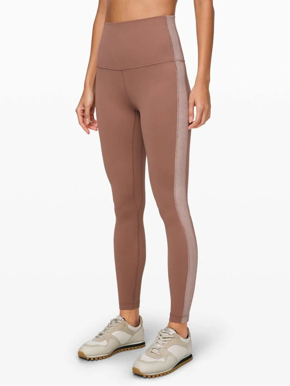 Lululemon Align Super High Waist Velvet Leggings in Spanish Oak Size 6