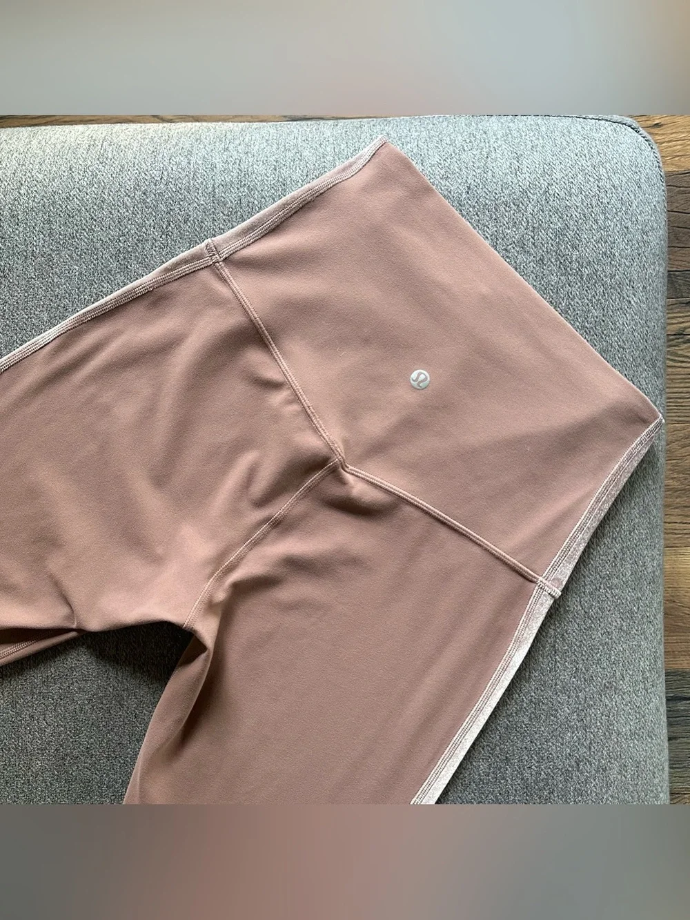 Lululemon Align Super High Waist Velvet Leggings in Spanish Oak Size 6