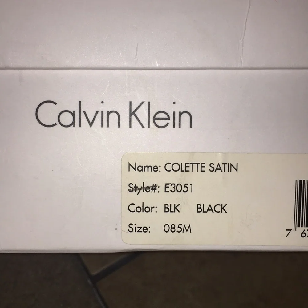 Calvin Klein good satin season