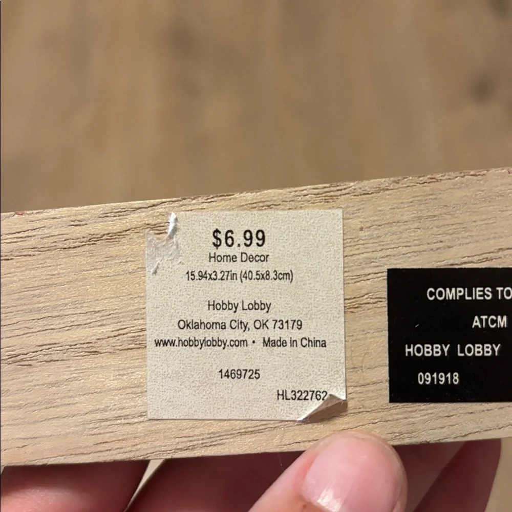 Hobby Lobby rustic arrow