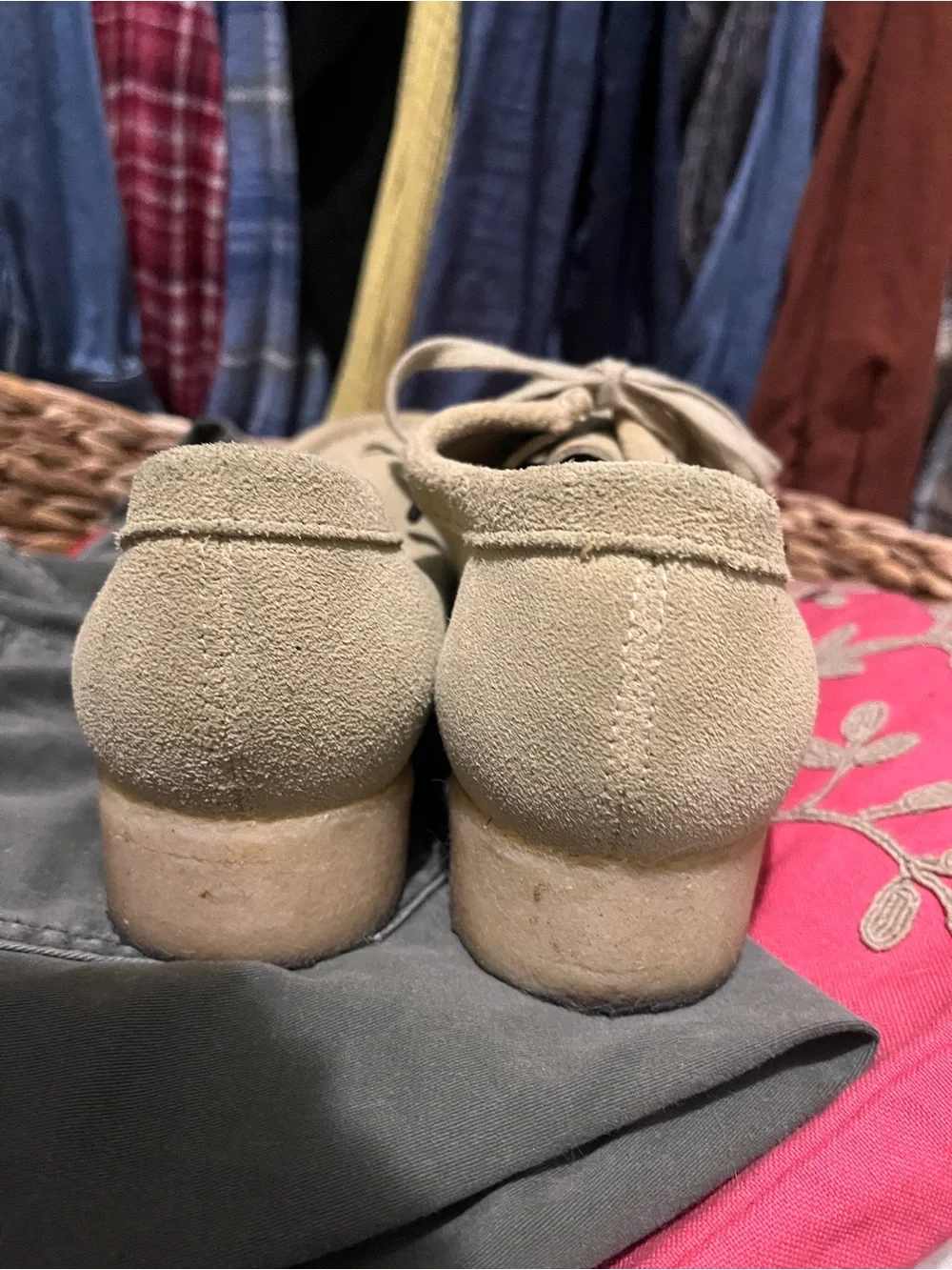Clarks cushy crepe