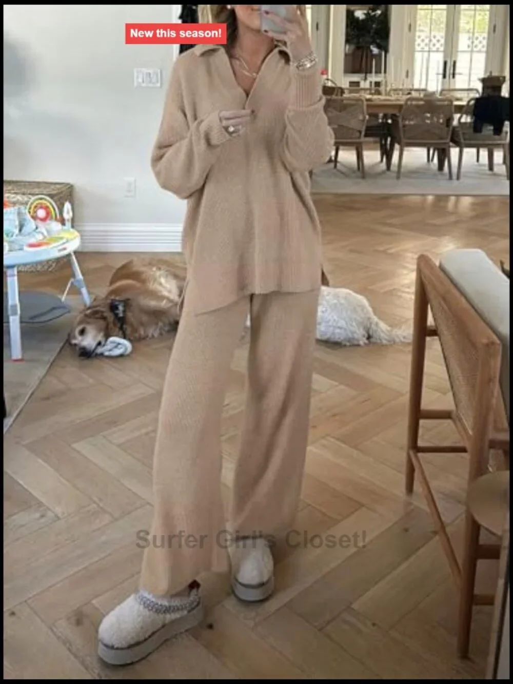 N/A cozy waffle