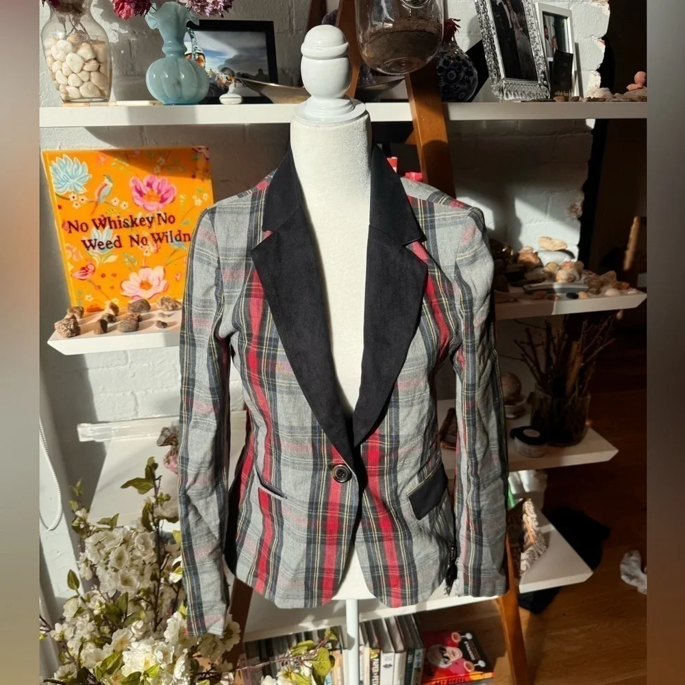 Rails plaid jacket