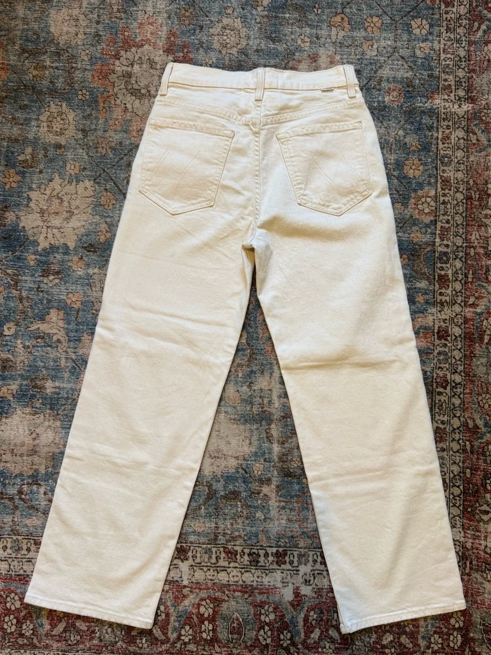 MOTHER denim ecru
