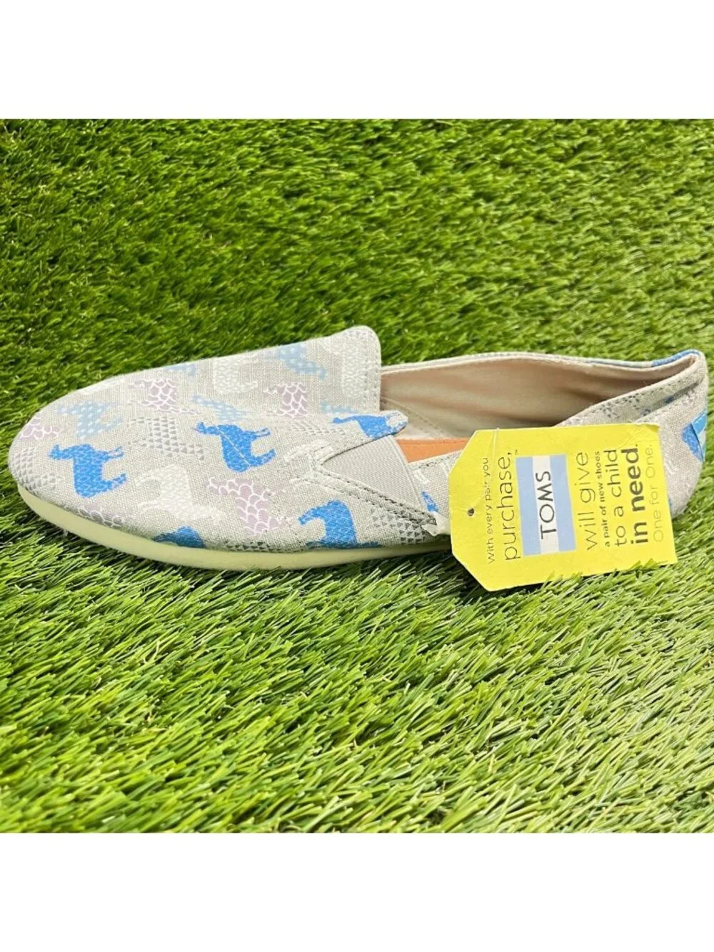 Toms will additional used