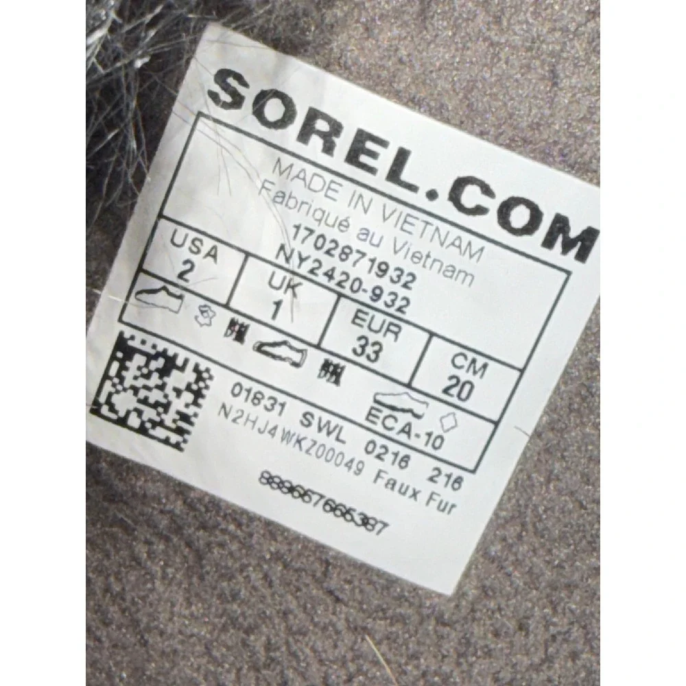 Sorel durable outsole