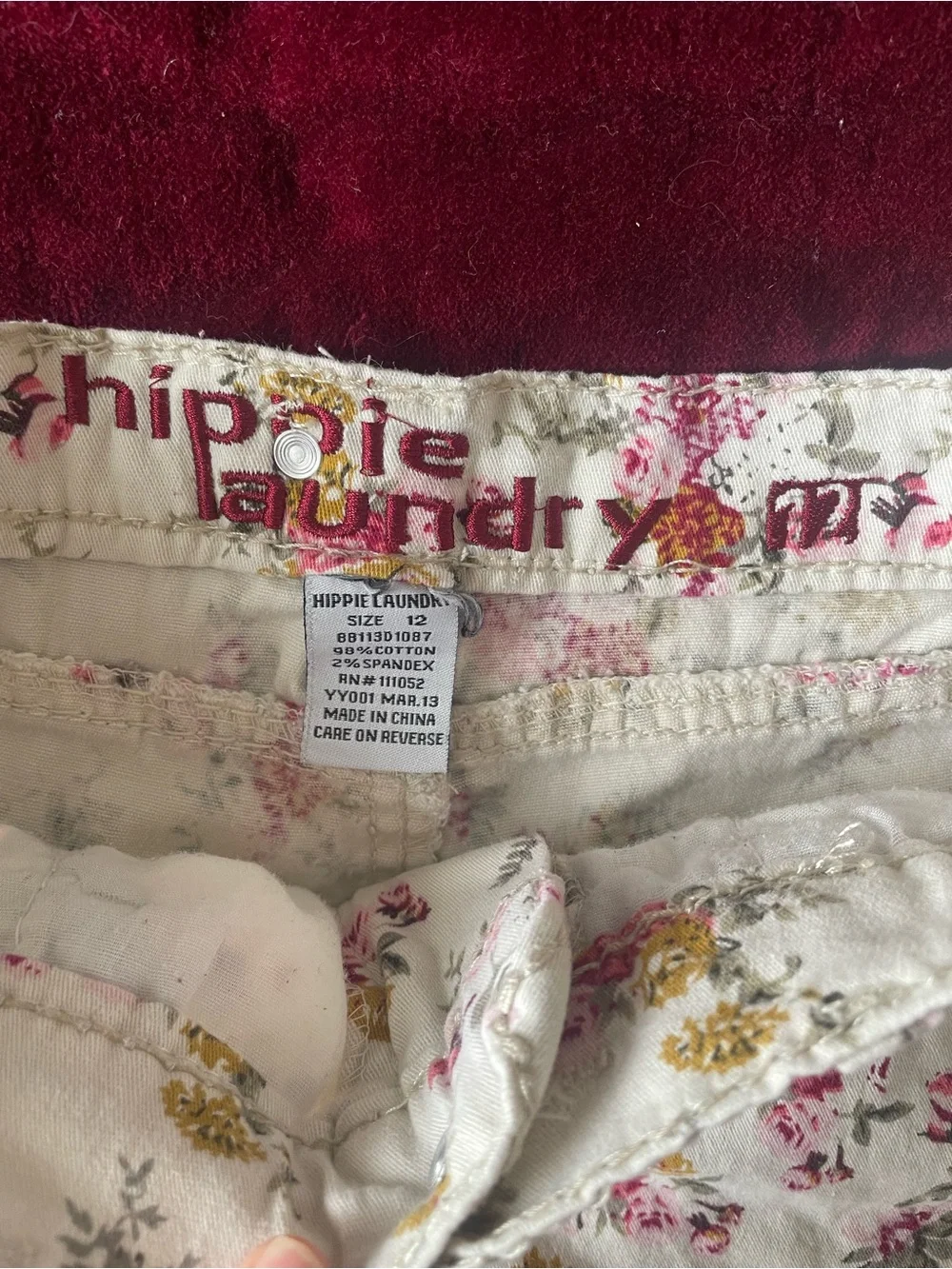 hippie laundry white denim