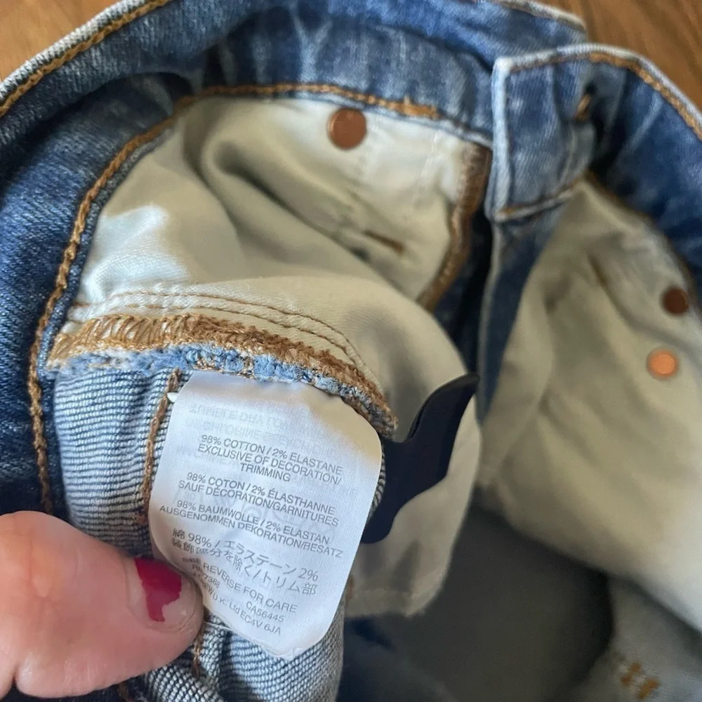 Madewell denim cutoff shorts