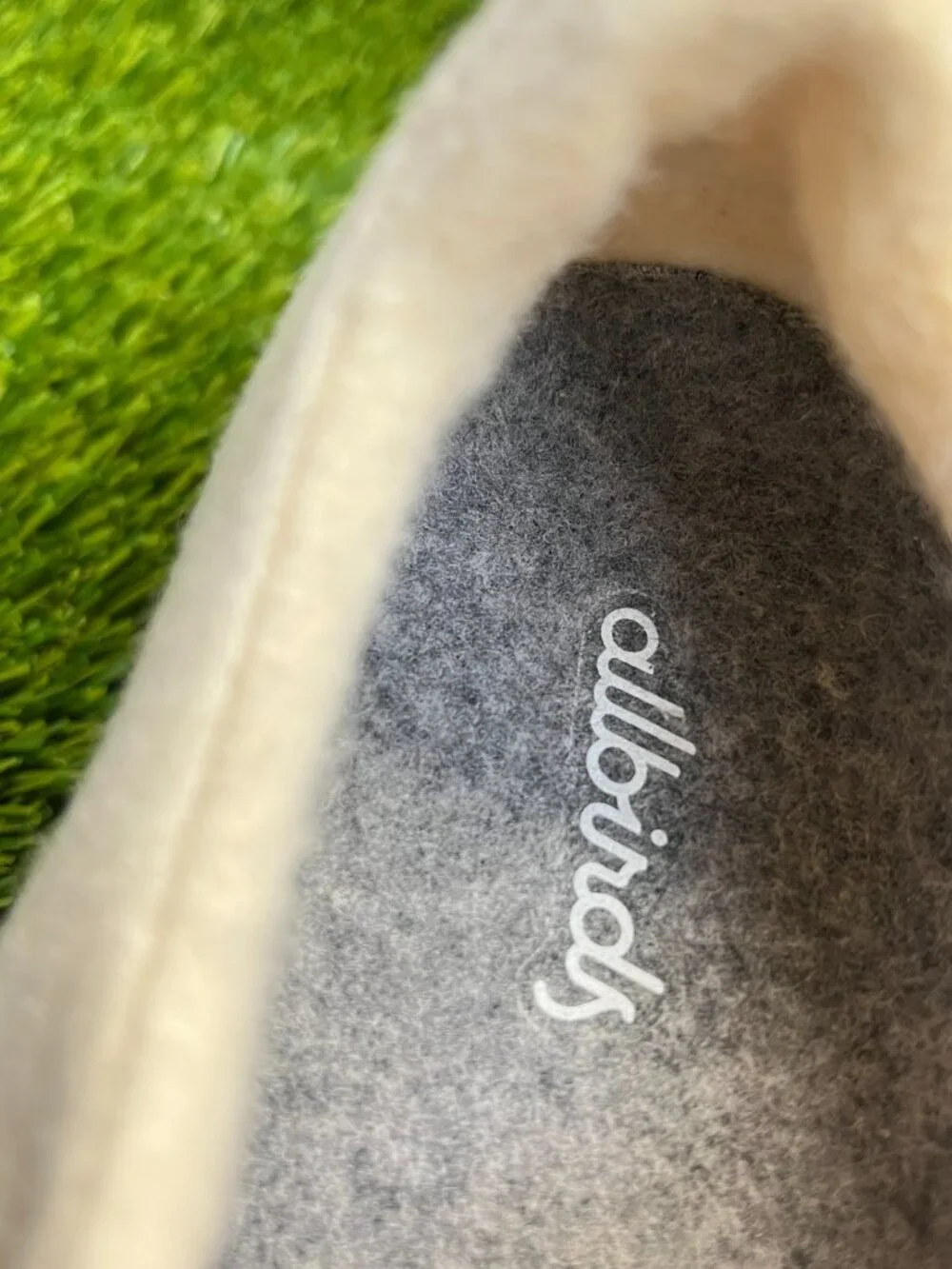 Allbirds Wool Runners Natural White Womens Size 7 Running Walking Shoes Sneakers