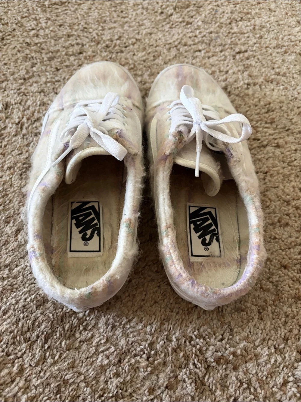 Vans size gently