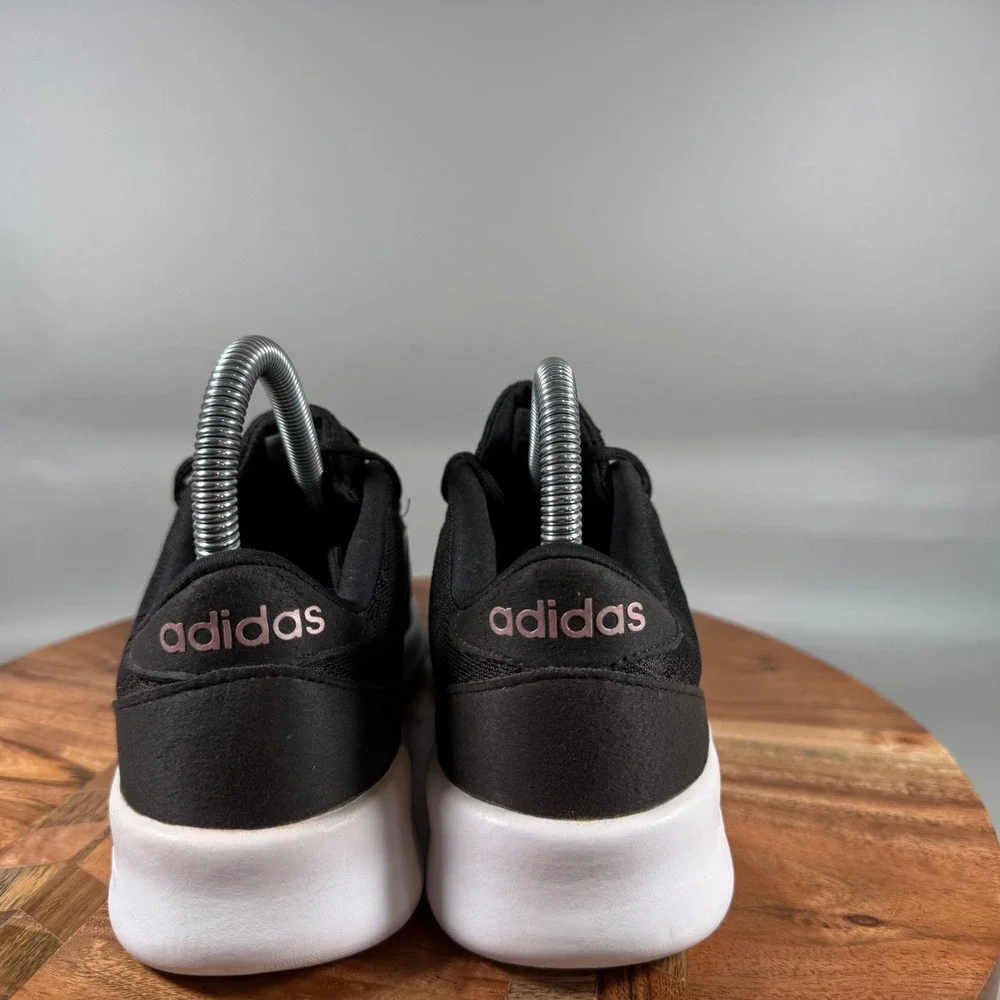 Adidas Women’s Cloudfoam Black & Rose Gold Casual Sneaker