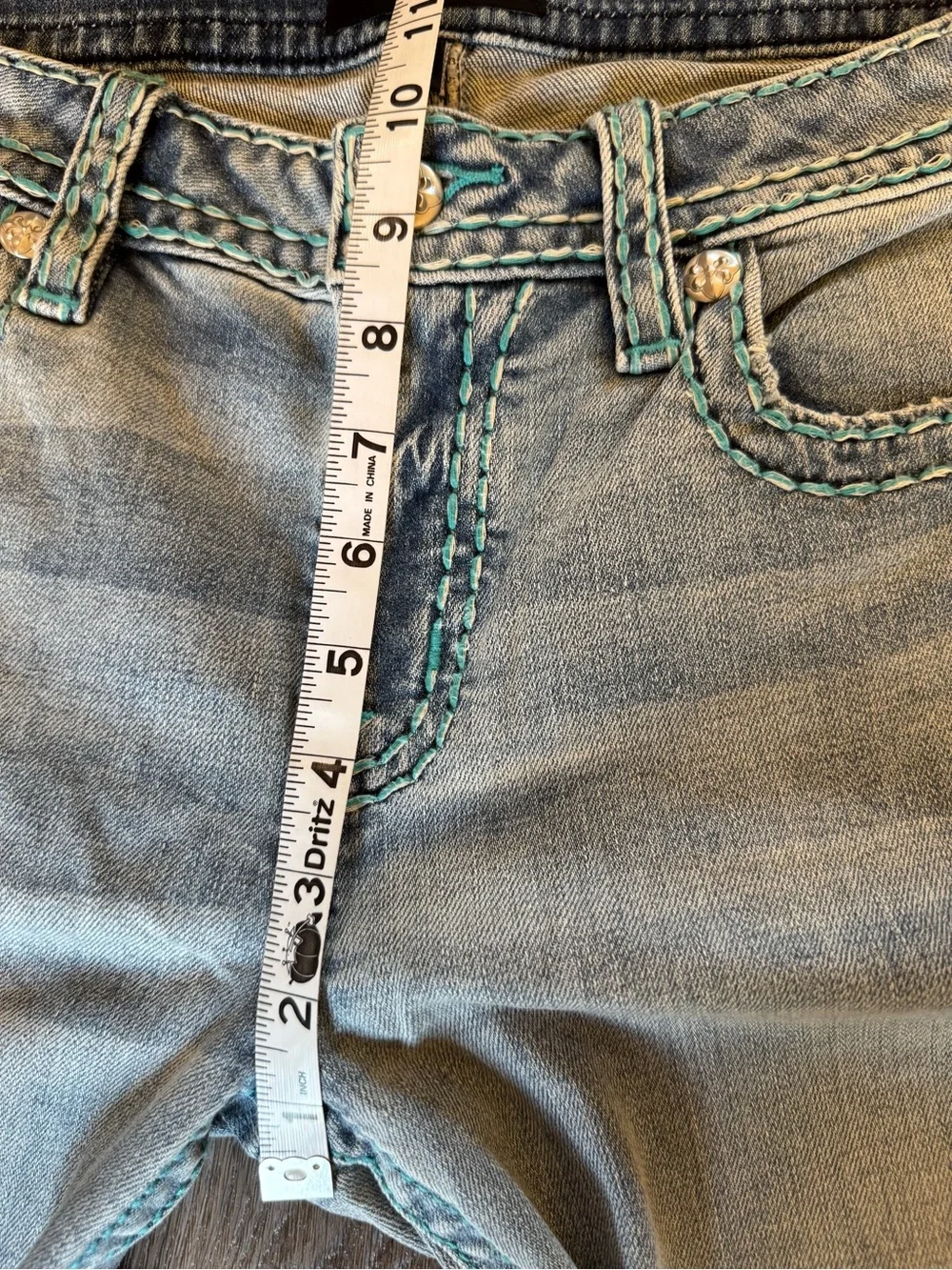 Miss Me Piston Stitched Bootcut Jeans
