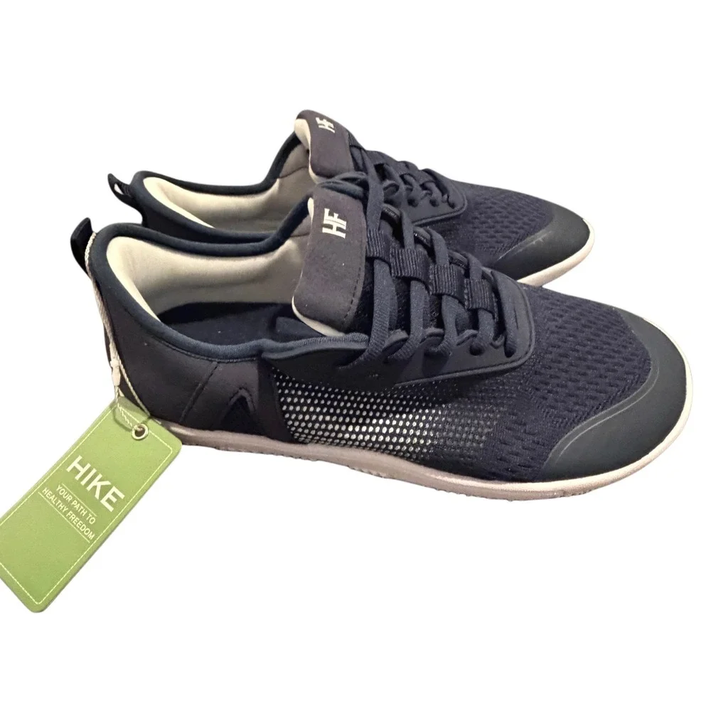 HIKE HF Stride Navy Barefoot Sneakers Women's 8-8.5 Athletic Casual