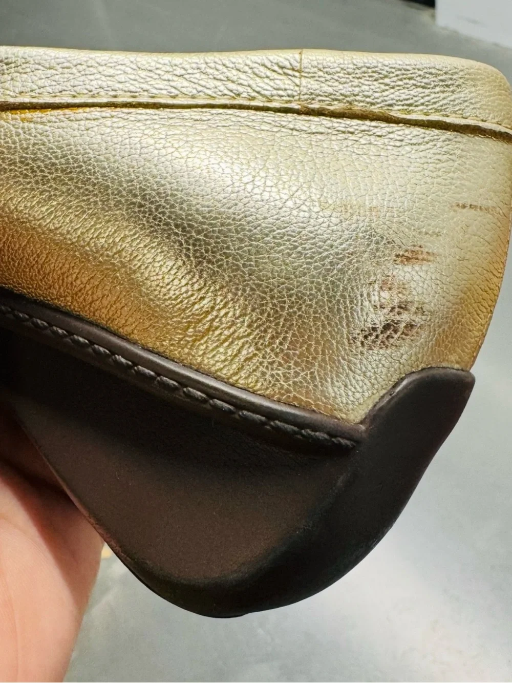 Ralph Lauren sleek metallic