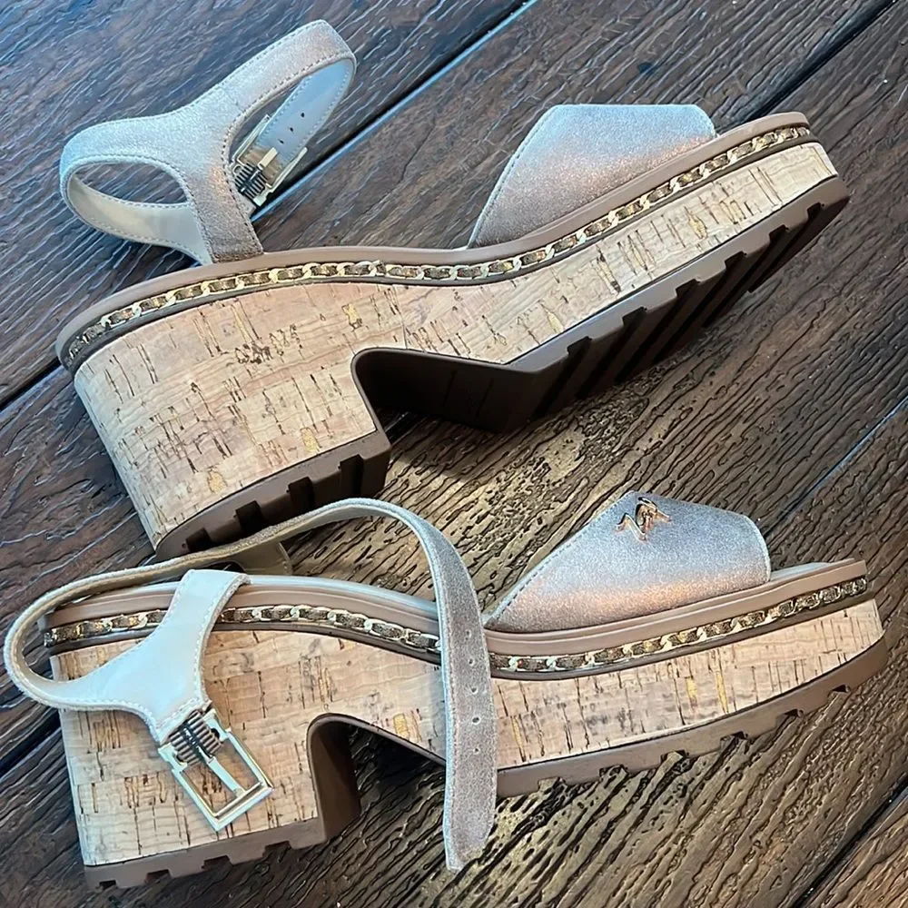 Karl Lagerfeld strappy ankle