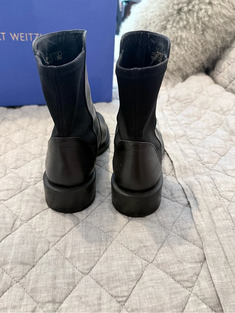 Stuart Weitzman smooth black