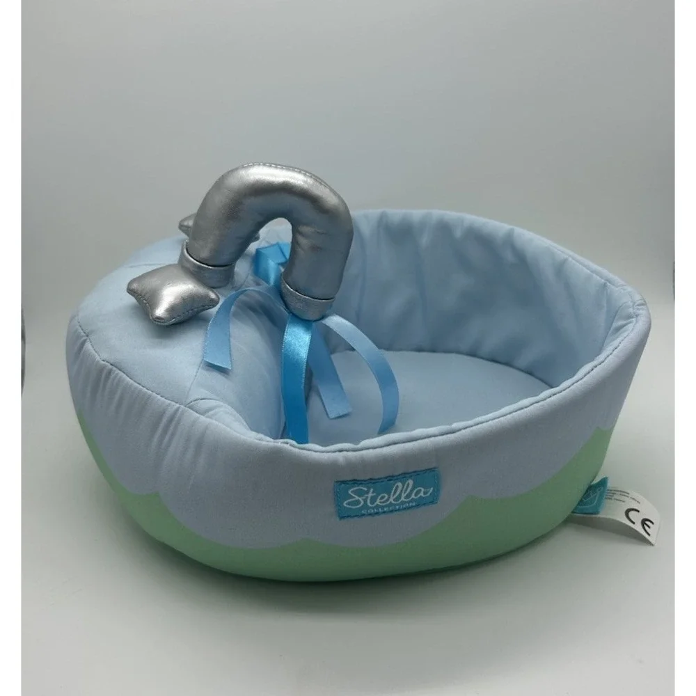 Manhattan Toy Stella Collection Green/Blue Soft Bath Tub Plush 10