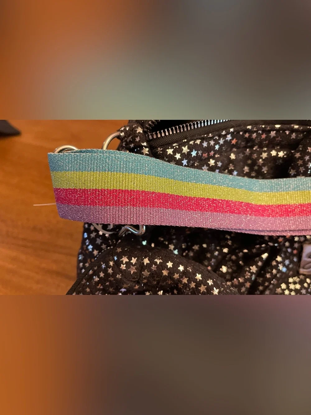 Justice duffle bag
