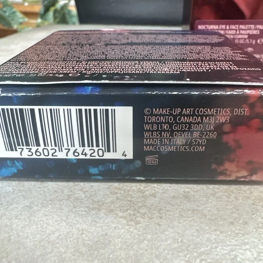 MAC Nocturna Face and Eye Palette - Rare, Limited Edition Collector's Item HTF