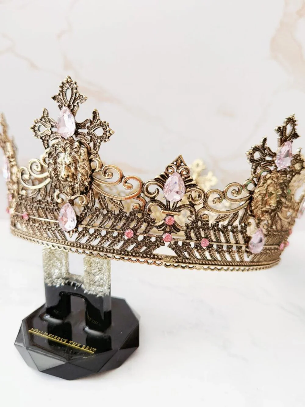 Handmade pageants fits headpiece