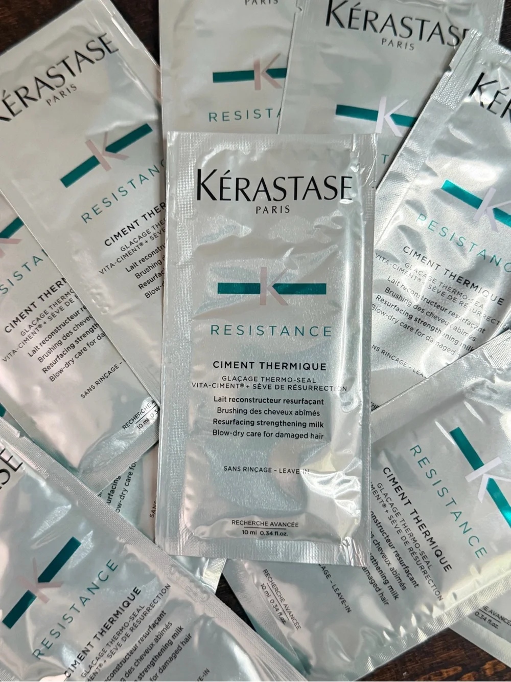 10pk/ 10ml each Resistance Ciment Thermique Resurfacing Strengthening Milk -