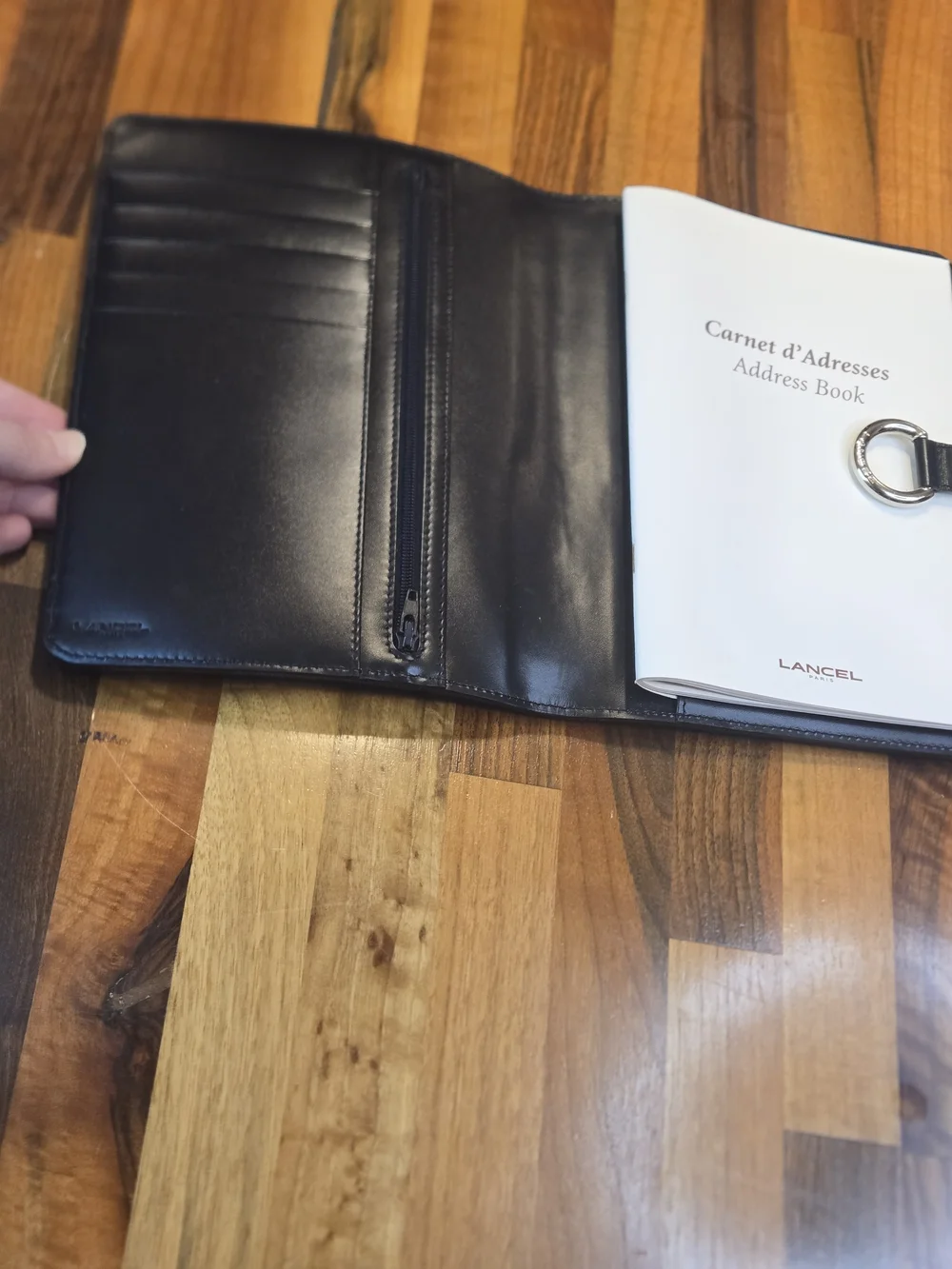Lancel Paris slip book ​condition