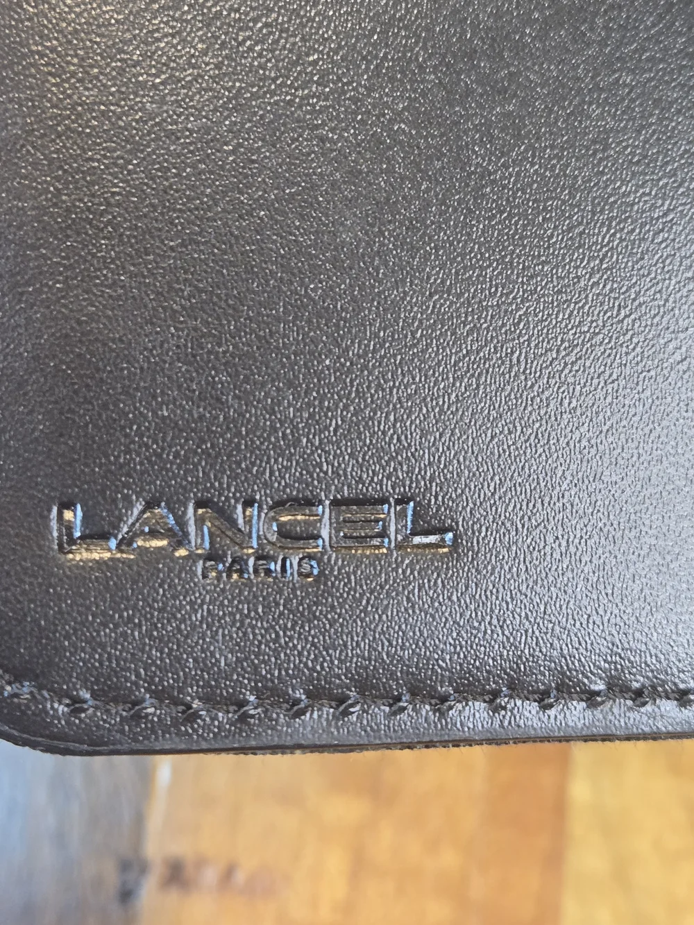 Lancel Paris cards black stunning