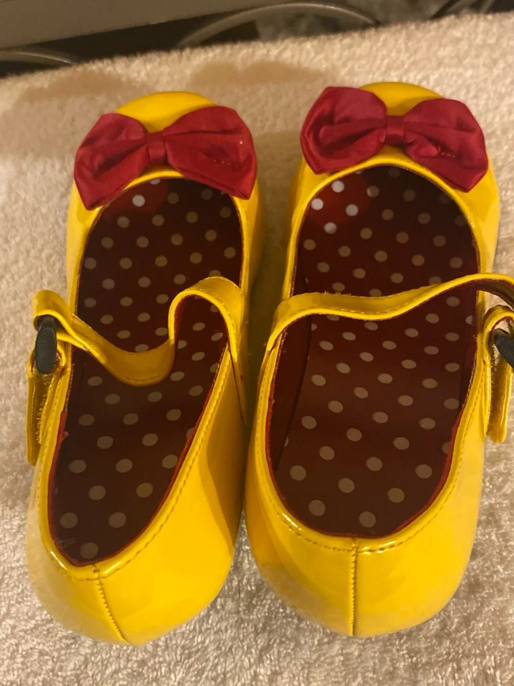 Source Unknown glossy yellow