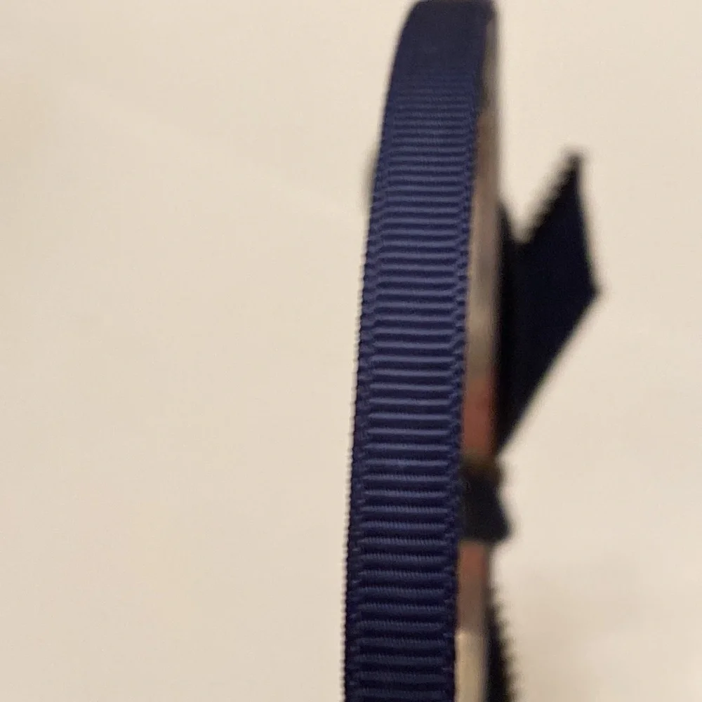 N/A blue zipper