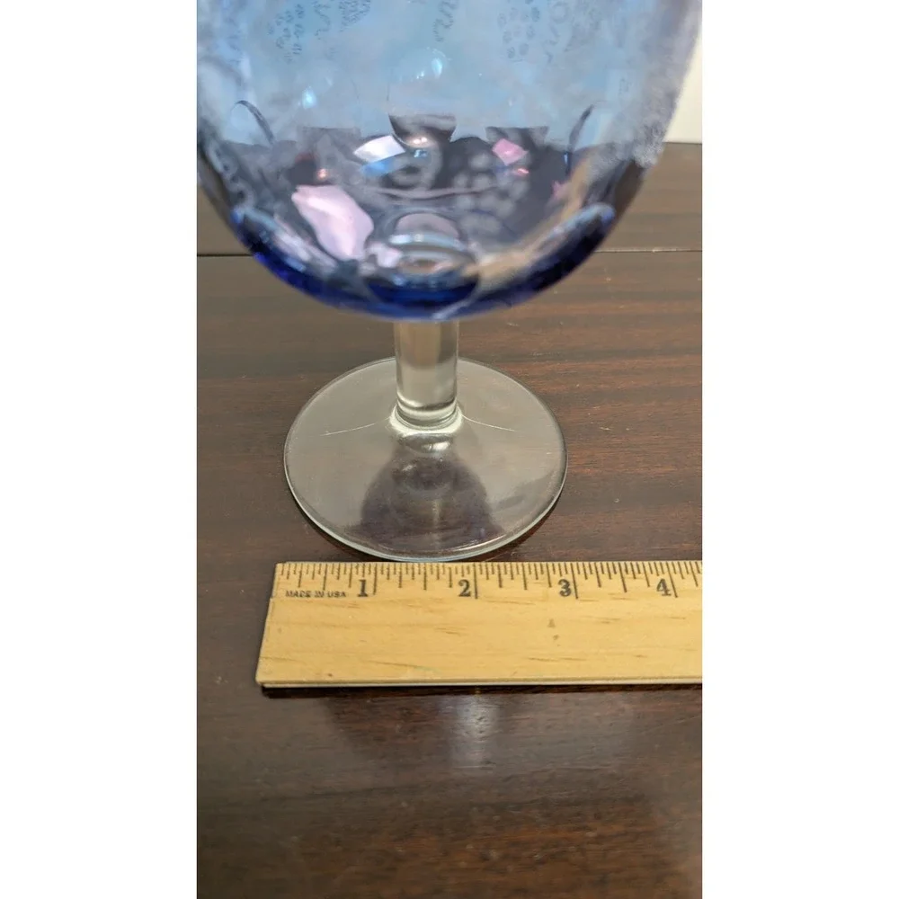 Unmarked vintage blue