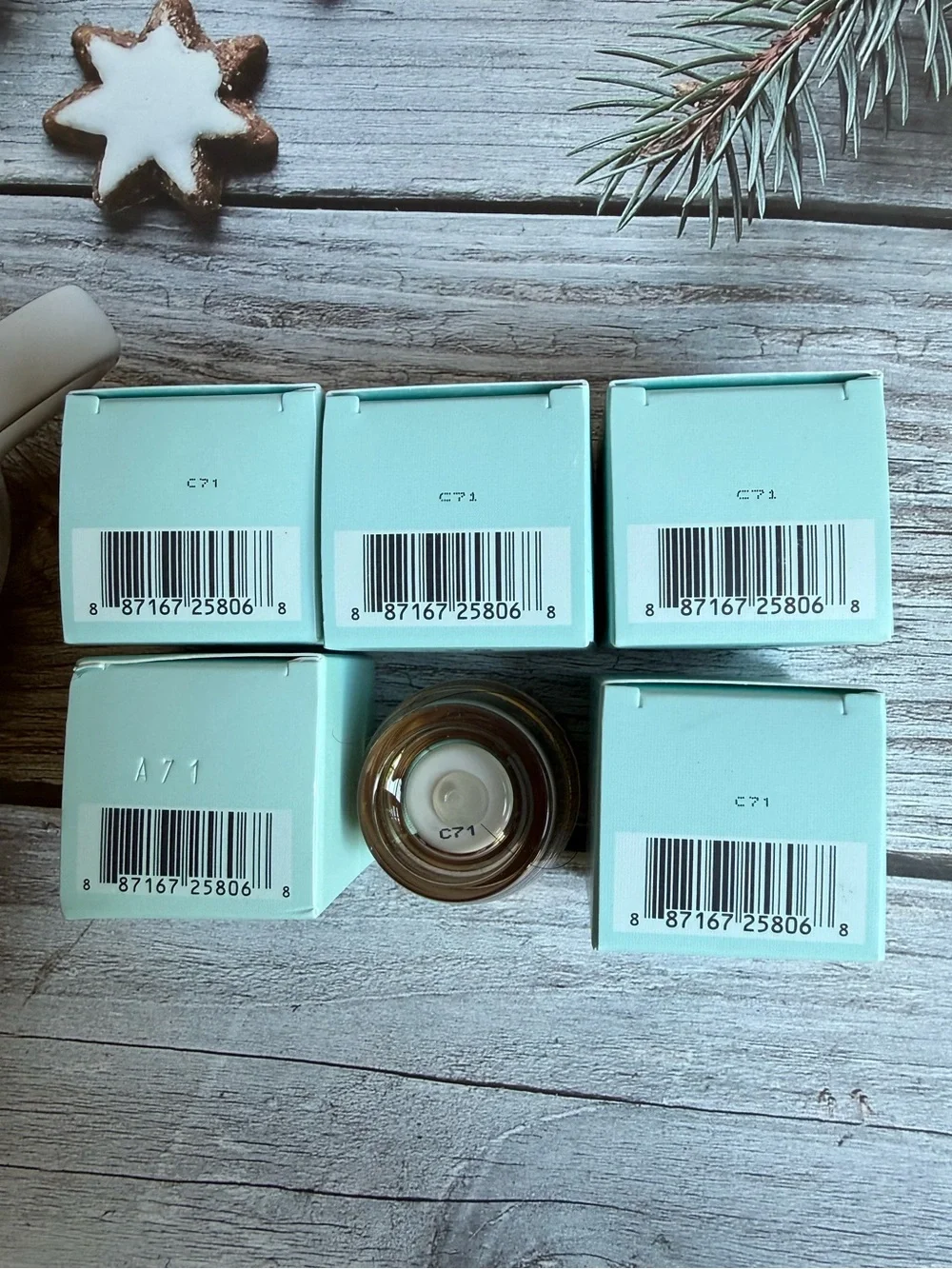 Estee Lauder sample jars