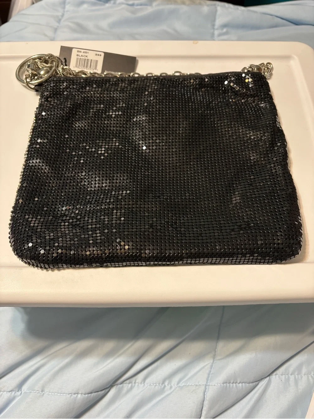 Badgley Mischka sparkling rhinestone