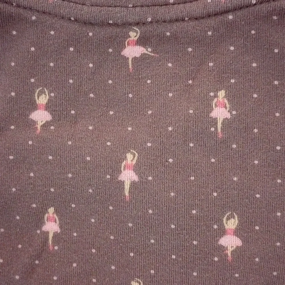 Baby Gap 6-12m Cotton One Piece Footed Ballerina Pajamas Ruffled Bum