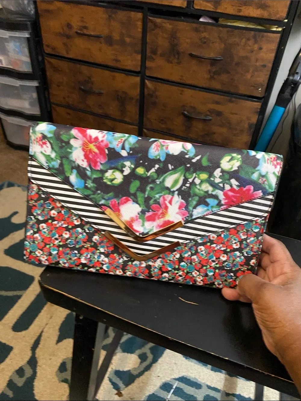 Aldo envelope clutch