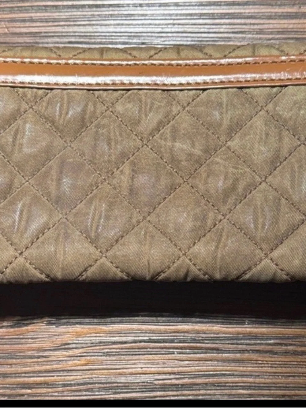 Burberry quilted olive