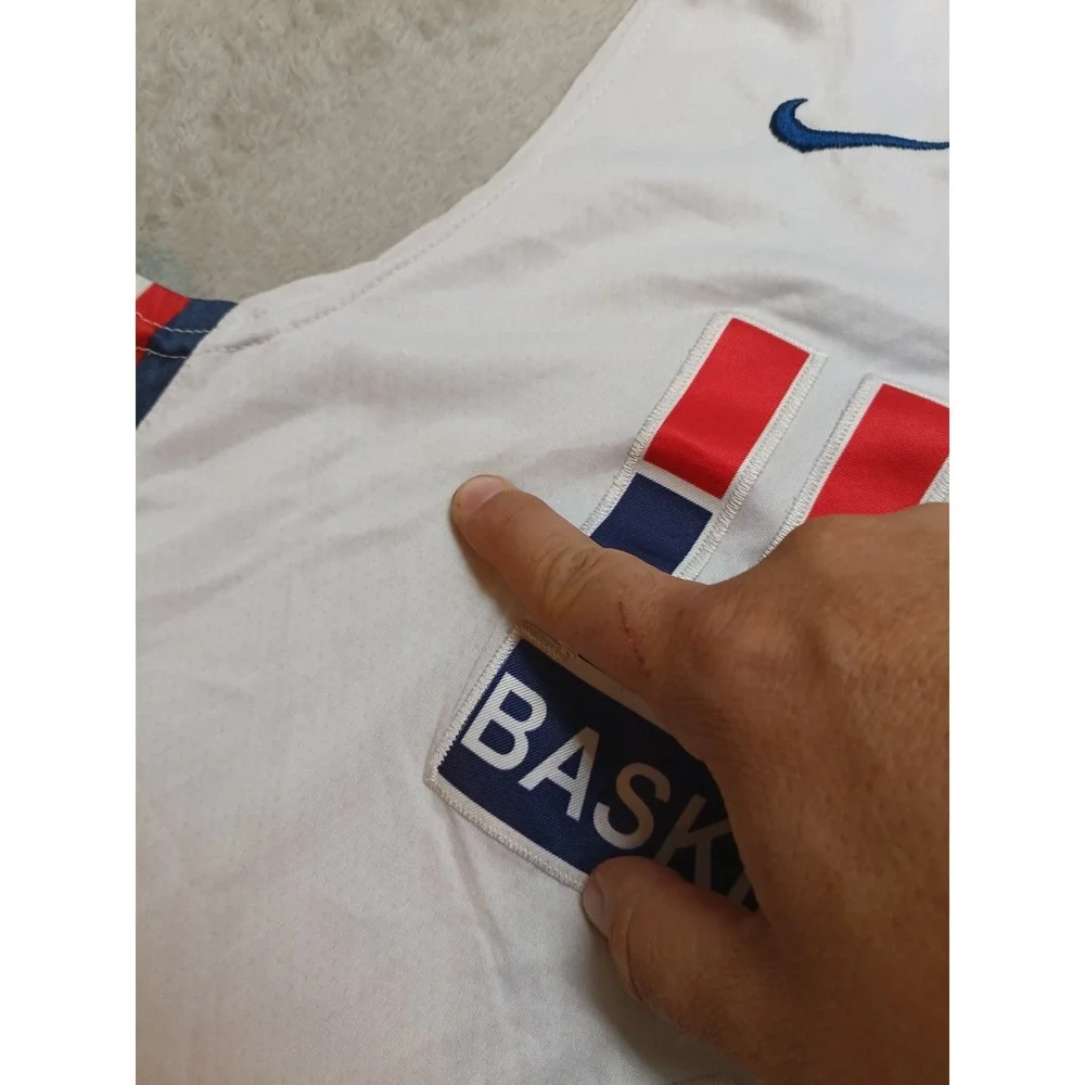 NIKE NBA Michael Jordan #9 1992 OLYMPICS USA White Dream Team Jersey Sz XL