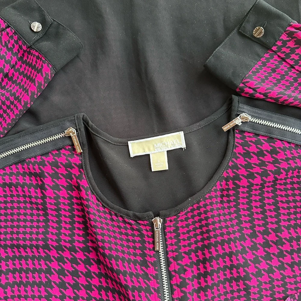 Michael Kors black raspberry