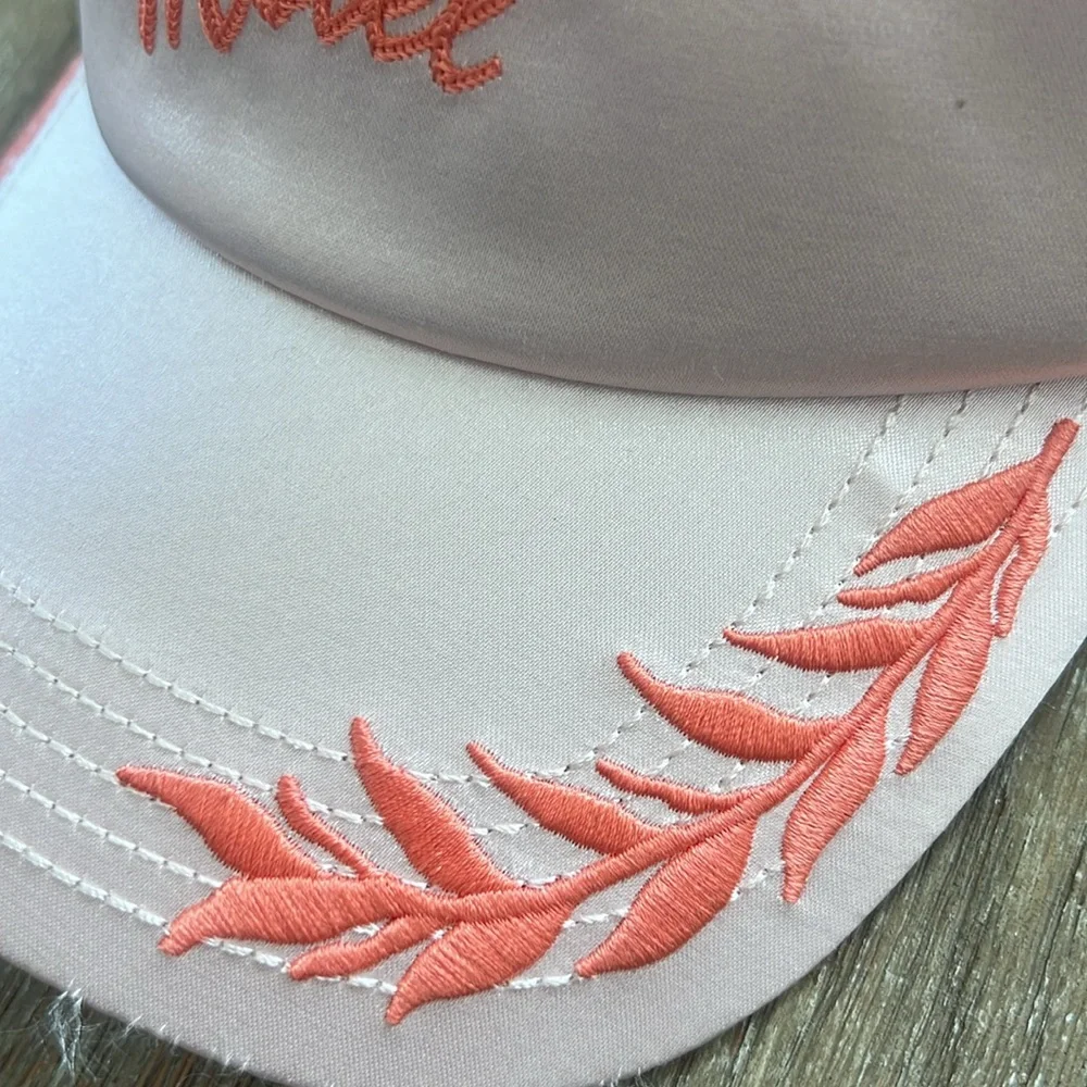 NEW NWT Urban Outfitters American Needle pink and orange Heartbreak Motel hat