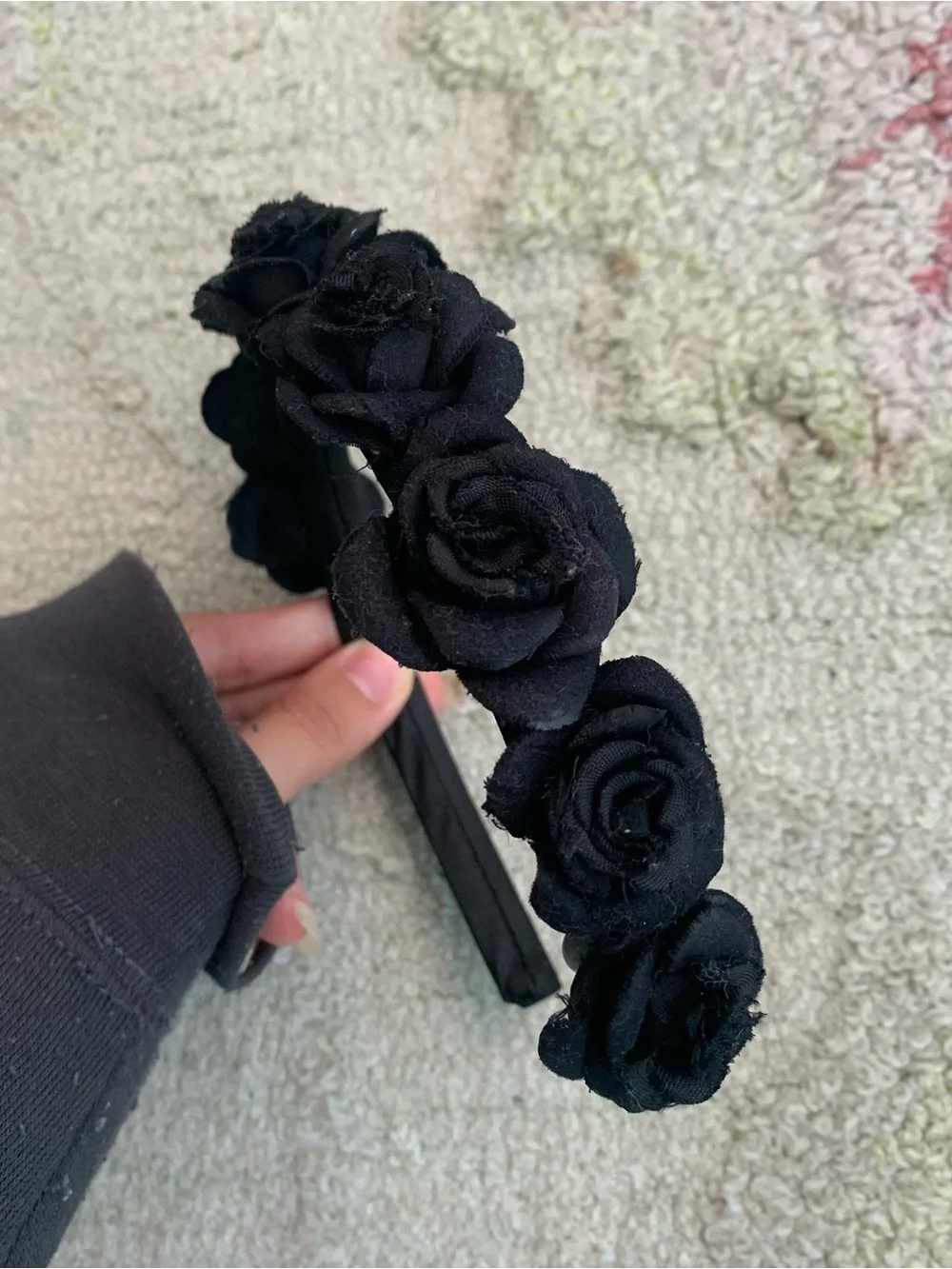 N/A gothic black