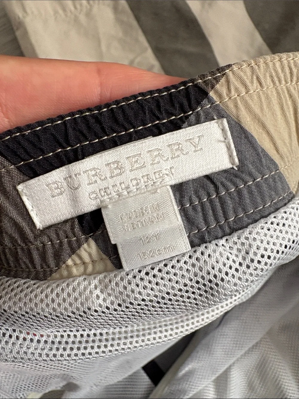 Burberry signature check