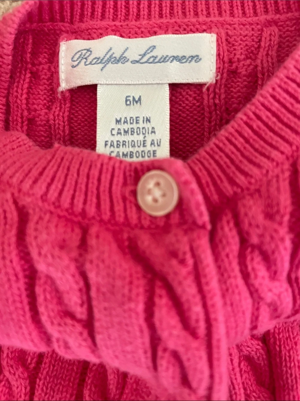 Ralph Lauren classic cable