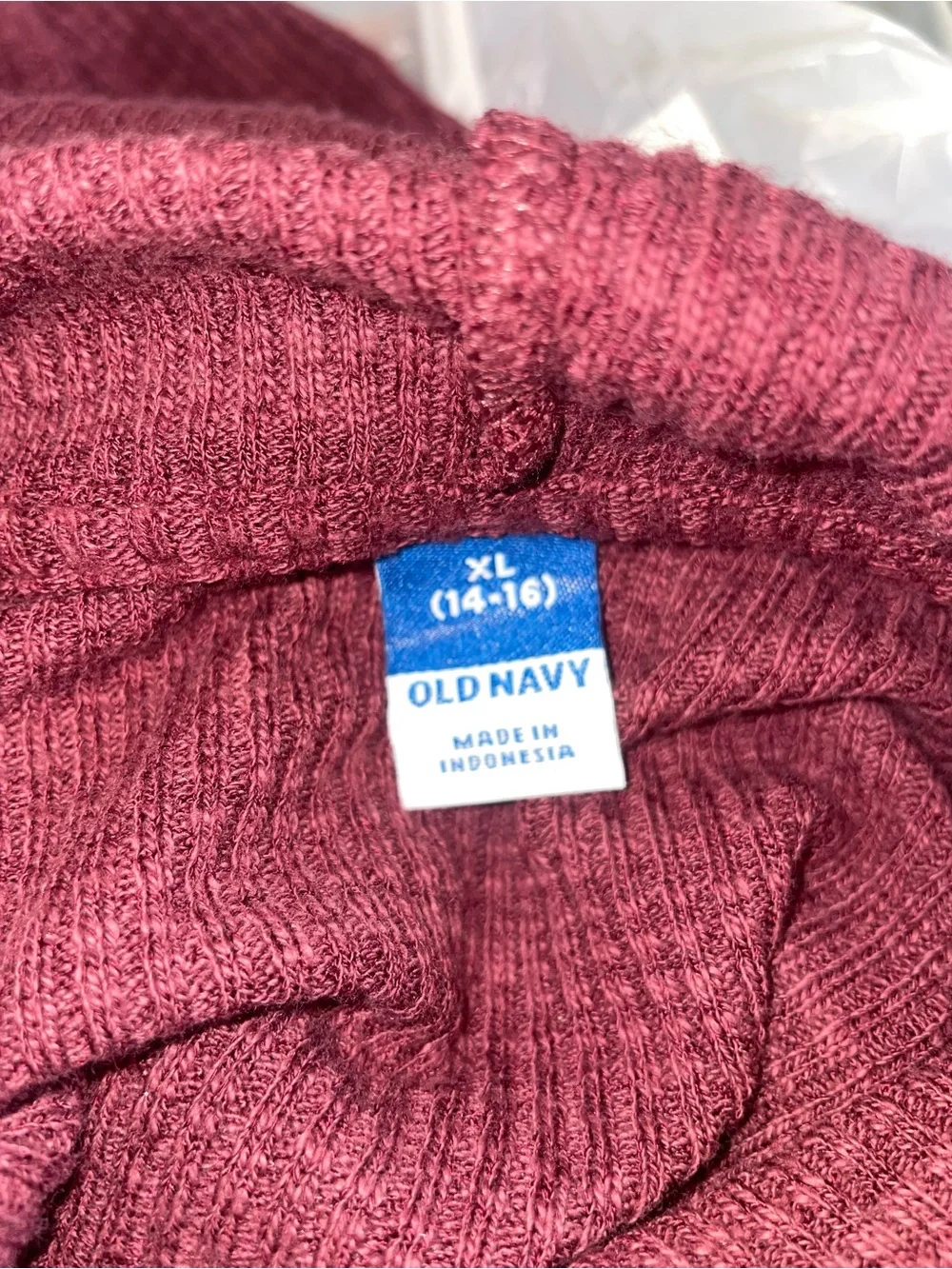 Old Navy lightweight waffle